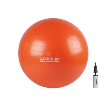 Мяч для фитнеса LiveUp Anti-Burst Ball LS3222-65o + насос у комплекті пом Фото