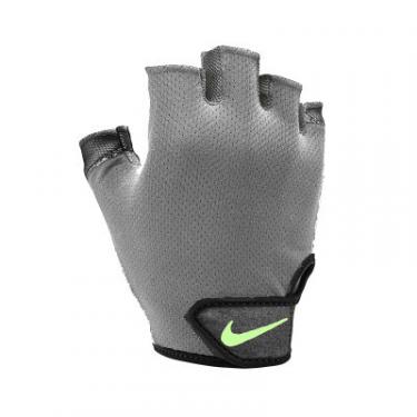 Перчатки для фитнеса Nike M Essential FG сірий, чорний Чол M N.LG.C5.044.MD Фото
