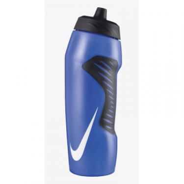 Бутылка для воды Nike Hyperfuel Bottle 24 OZ синій, чорний 709 мл N.000. Фото
