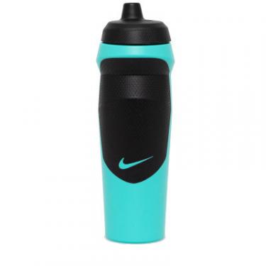 Бутылка для воды Nike Hypersport Bottle 20 OZ мятний, чорний 600 мл N.10 Фото