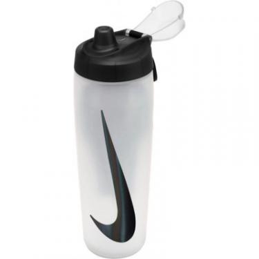 Бутылка для воды Nike Refuel Bottle Locking Lid 18 OZ білий, чорний 532 Фото 1