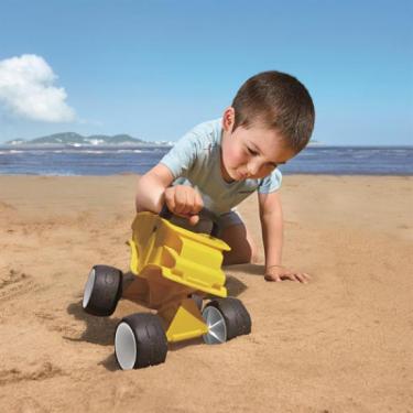 Игрушка для песка Hape Самоскид баггі жовтий Фото 2