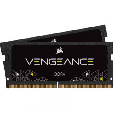 Модуль памяти для ноутбука Corsair SoDIMM DDR4 16GB (2x8GB) 3200 MHz Vengeance Фото 1