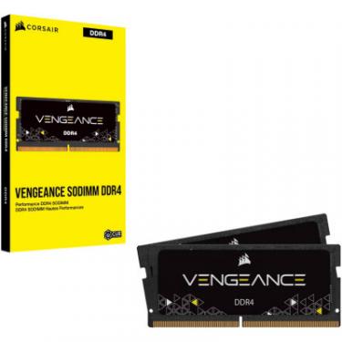 Модуль памяти для ноутбука Corsair SoDIMM DDR4 16GB (2x8GB) 3200 MHz Vengeance Фото 2