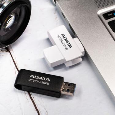 USB флеш накопитель ADATA 64GB UC310 Black USB 3.0 Фото 8