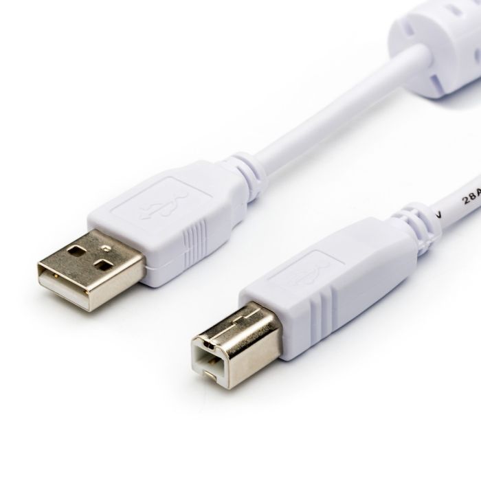 Кабель для принтера Atcom USB 2.0 AM/BM 5.0m Фото