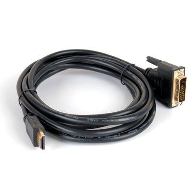 Кабель мультимедийный Gemix HDMI M to DVI M 3.0m 24+1pin Фото