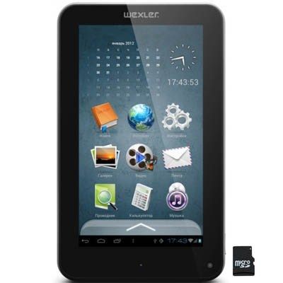 Электронная книга Wexler T7008 Black Фото