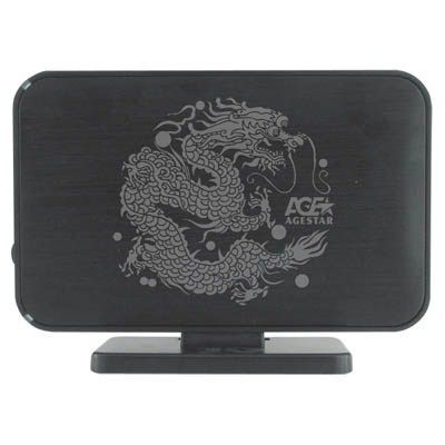 Карман внешний AgeStar 3UB 3A8 Black Фото