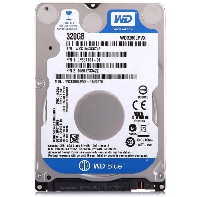 Жесткий диск для ноутбука WD 2.5" 320GB Фото