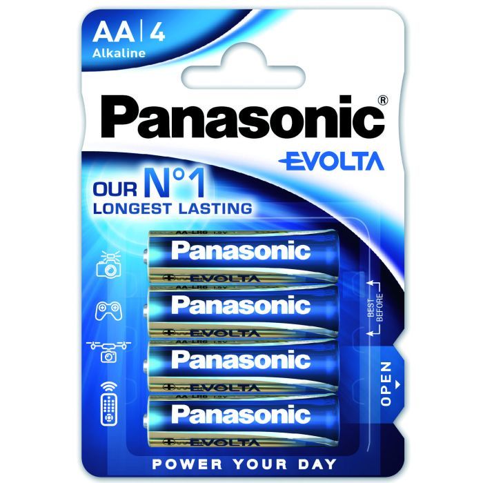Батарейка Panasonic AA LR06 Evolta * 4 Фото