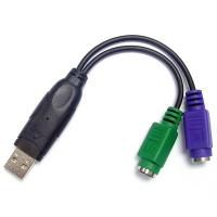 Переходник ST-Lab USB 1.1 A Male - 2*PS/2 Фото
