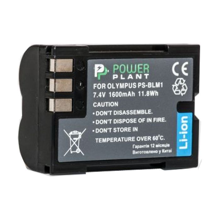 Аккумулятор к фото/видео PowerPlant Olympus PS-BLM1 Фото