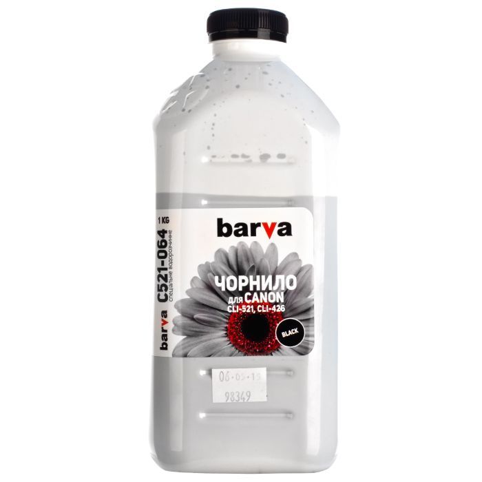 Чернила Barva CANON CLI-521/CLI-426 1кг BLACK Фото