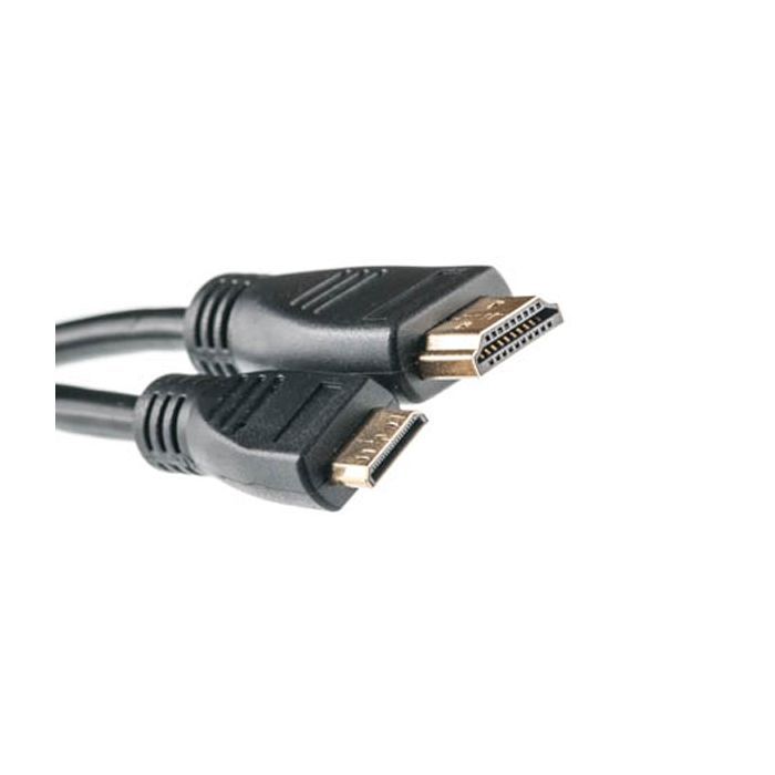 Кабель мультимедийный PowerPlant HDMI M to HDMI mini M 0.5m Фото