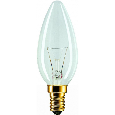 Лампочка Philips E14 60W 230V B35 FR 1CT/10X10F Фото