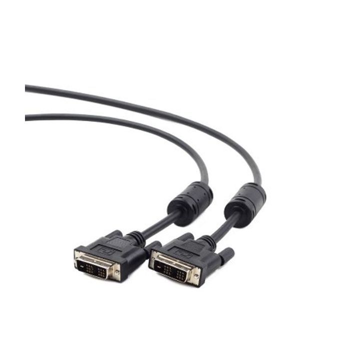 Кабель мультимедийный Cablexpert DVI M to DVI M 1.8m 18+1pin Фото