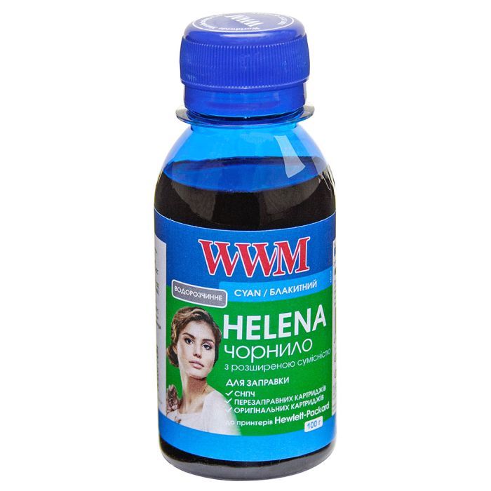 Чернила WWM HP UNIVERSAL HELENA Cyan Фото