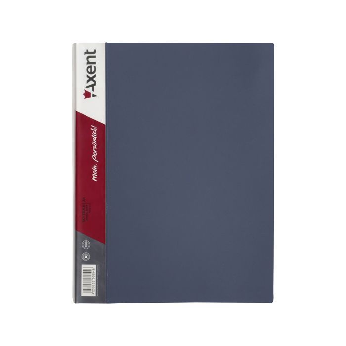Папка с файлами Axent 60 sheet protectors, gray Фото