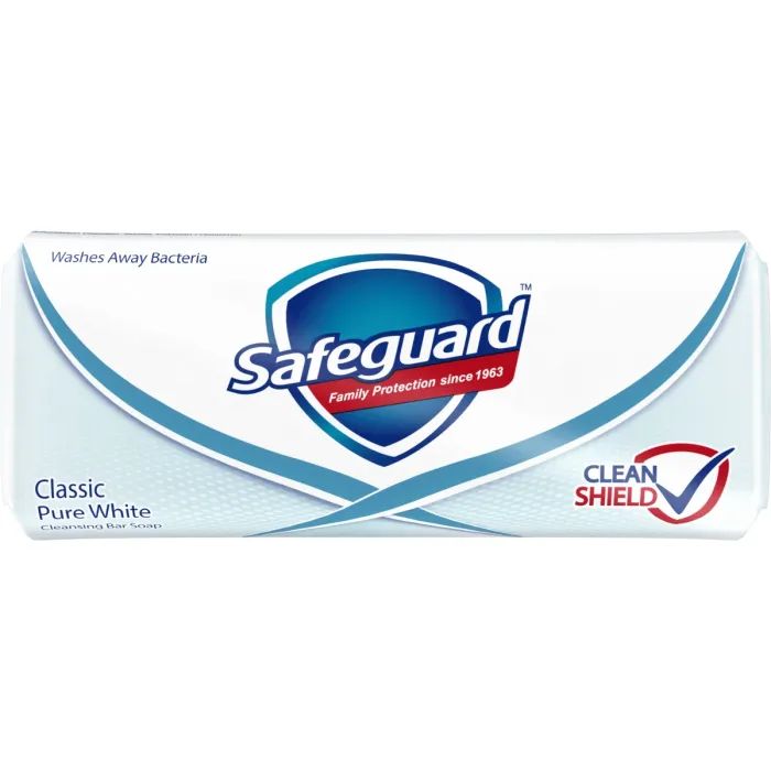 Твердое мыло Safeguard Класичне Сліпуче Біле 90 г Фото