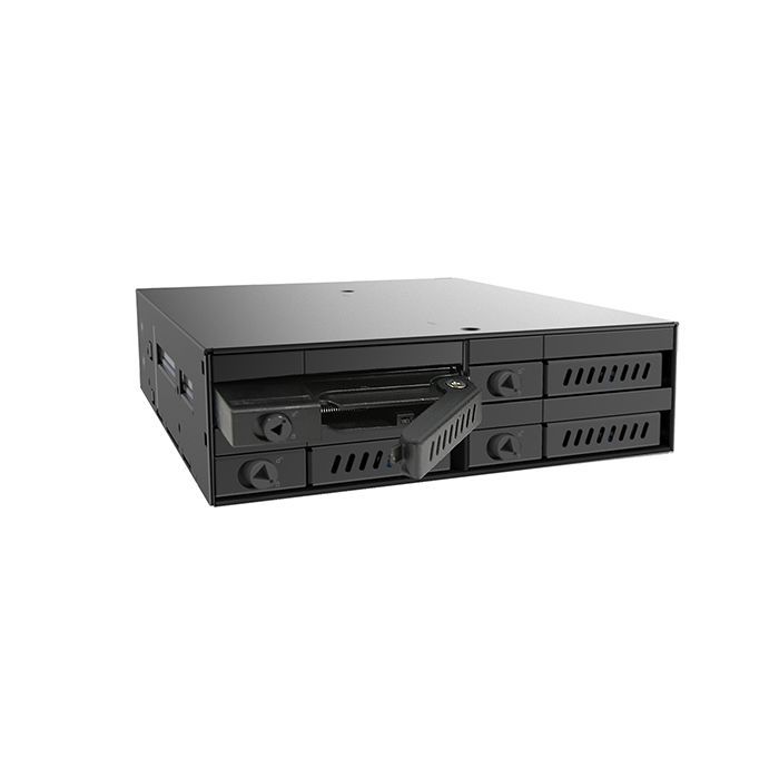 Бэкплейн Chieftec 1x5.25"/4x2.5" Hot-Swap Metal Фото