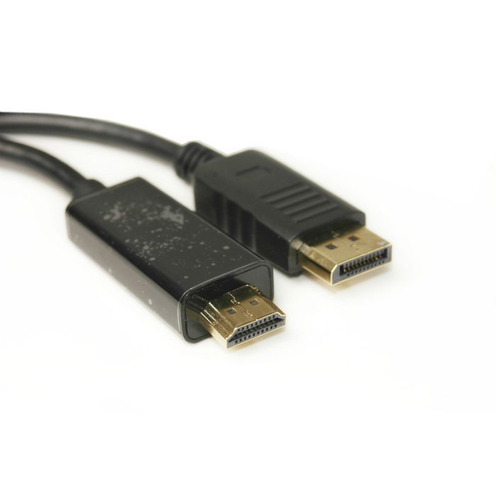 Кабель мультимедийный PowerPlant DisplayPort M to HDMI M 1.8m Фото
