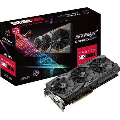 Видеокарта ASUS Radeon RX 580 8192Mb ROG STRIX GAMING Фото