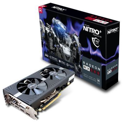 Видеокарта Sapphire Radeon RX 580 4096Mb NITRO+ Фото