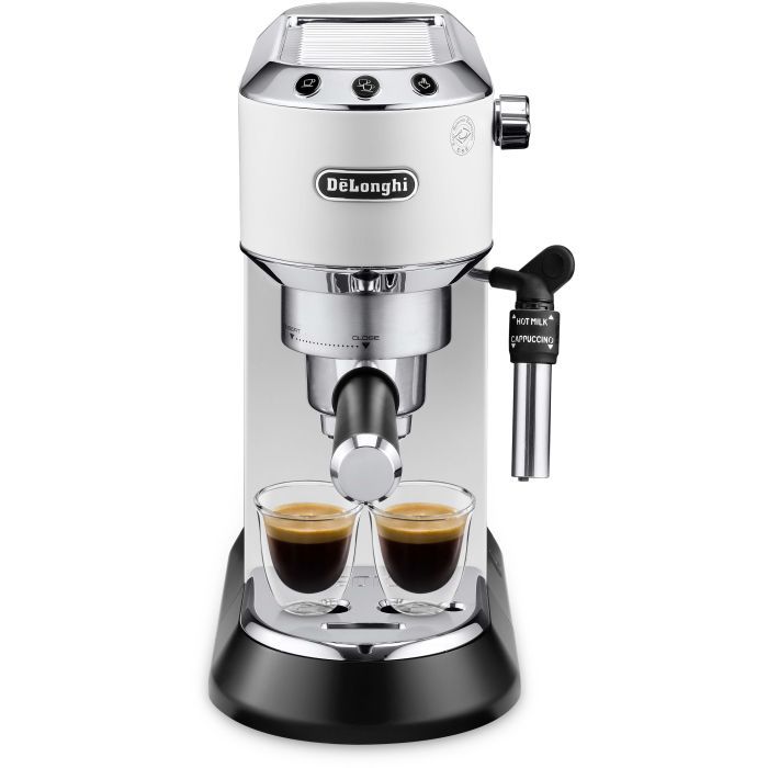 Рожковая кофеварка эспрессо DeLonghi EC685W Фото