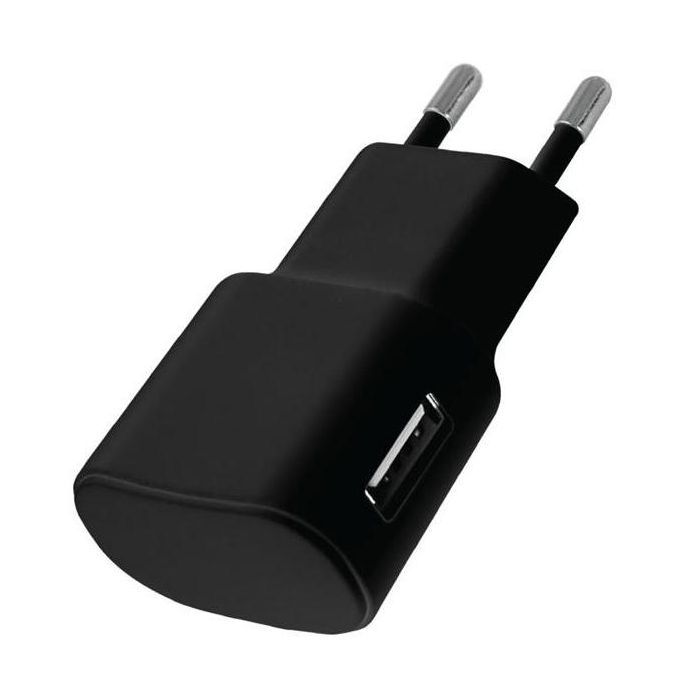 Зарядное устройство Florence USB, 1.0A black Фото