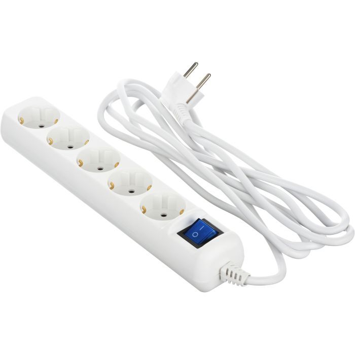 Сетевой фильтр питания 2E 5xSchuko, 3м Фото