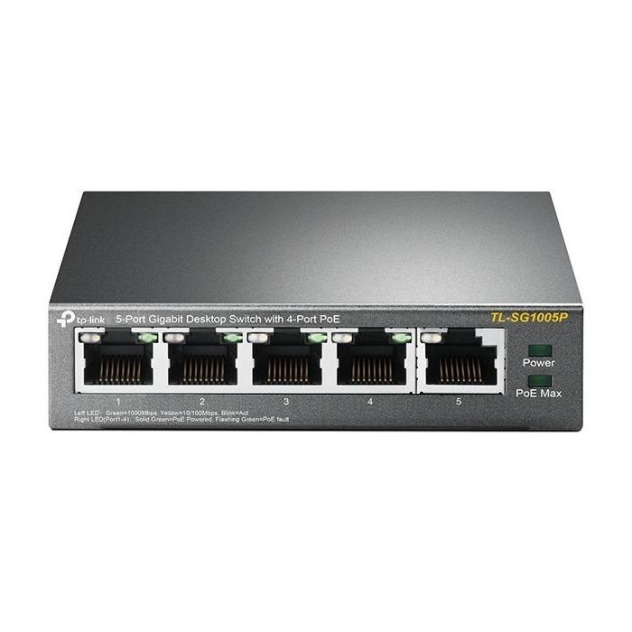 Коммутатор сетевой TP-Link TL-SG1005P Фото