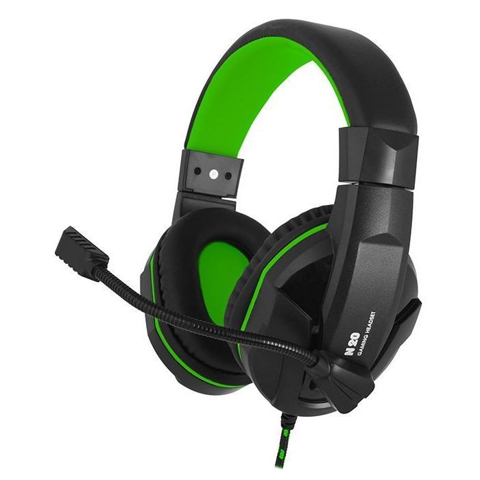 Наушники Gemix N20 Black-Green Gaming Фото