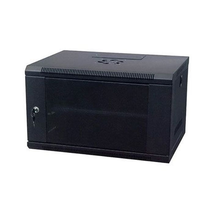 Шкаф настенный Kingda 9U 19" 600x600 RAL9004 Фото