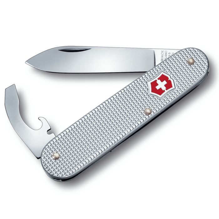 Нож Victorinox Alox Bantam с серебристой ручкою Фото