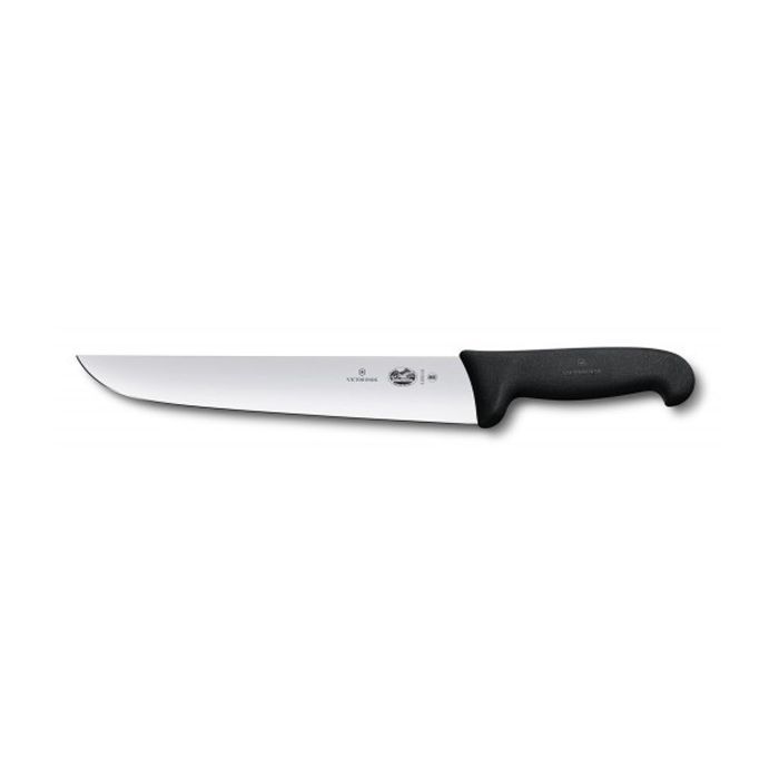 Кухонный нож Victorinox Fibrox разделочный 23 см, черный Фото