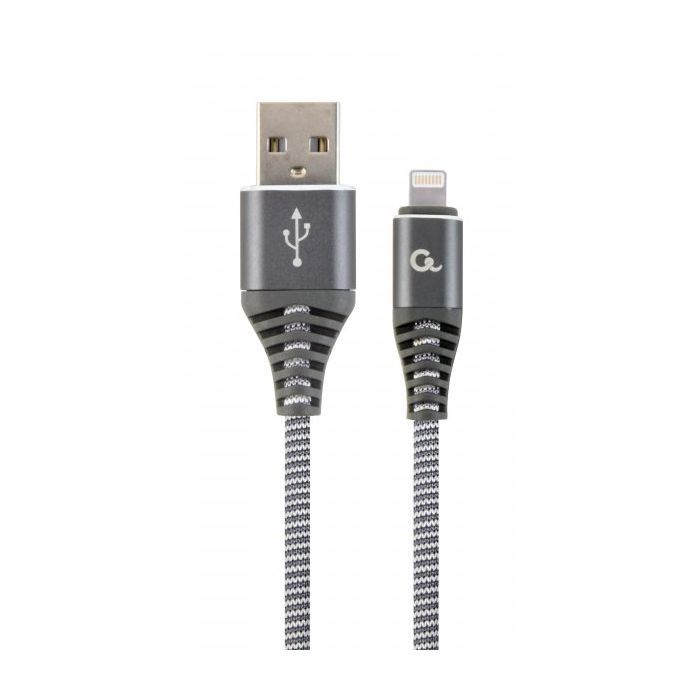 Дата кабель Cablexpert USB 2.0 AM to Lightning 1.0m Фото
