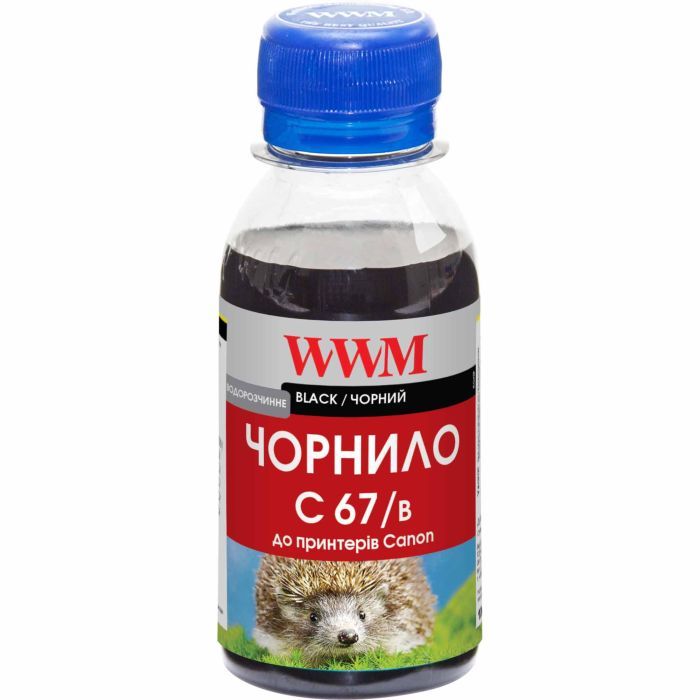 Чернила WWM Canon PFI-107 100г Black PFI-107Bk Фото
