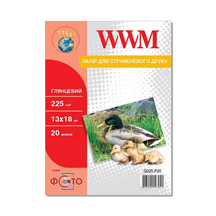 Фотобумага WWM 13x18 Фото