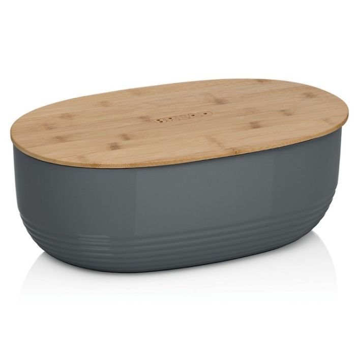 Хлебница Kela Namur Dark Gray 37,5х23х14 см Фото