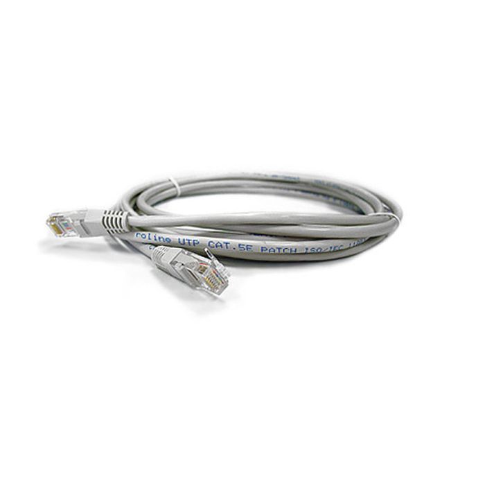Патч-корд Kingda 2м, UTP, cat.5e, CU, 24AWG, grey Фото