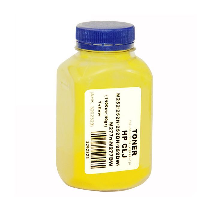Тонер AHK HP CLJ M252/277, 40г Yellow Фото