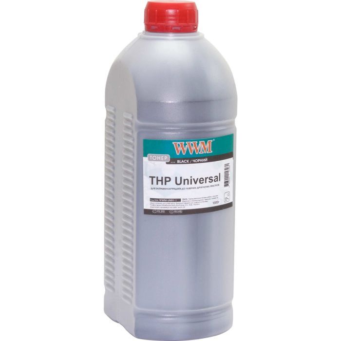 Тонер WWM HP LJ Universal 1000г Black Фото