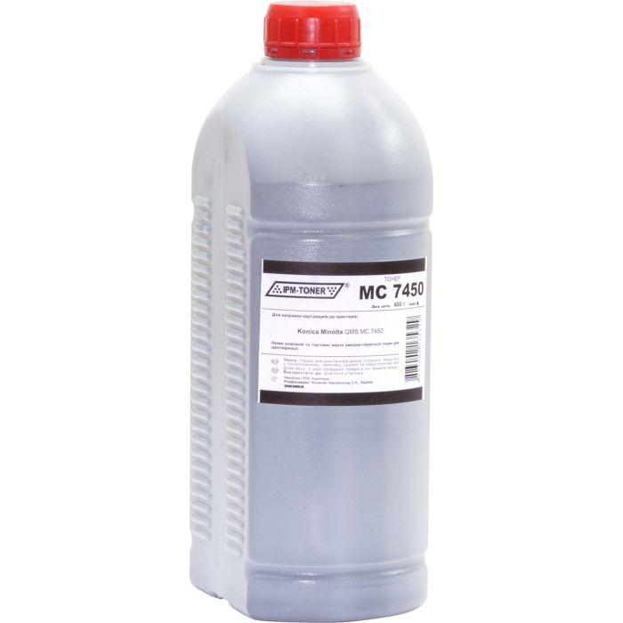 Тонер IPM Konica Minolta QMS MC7450, 400г Black Фото