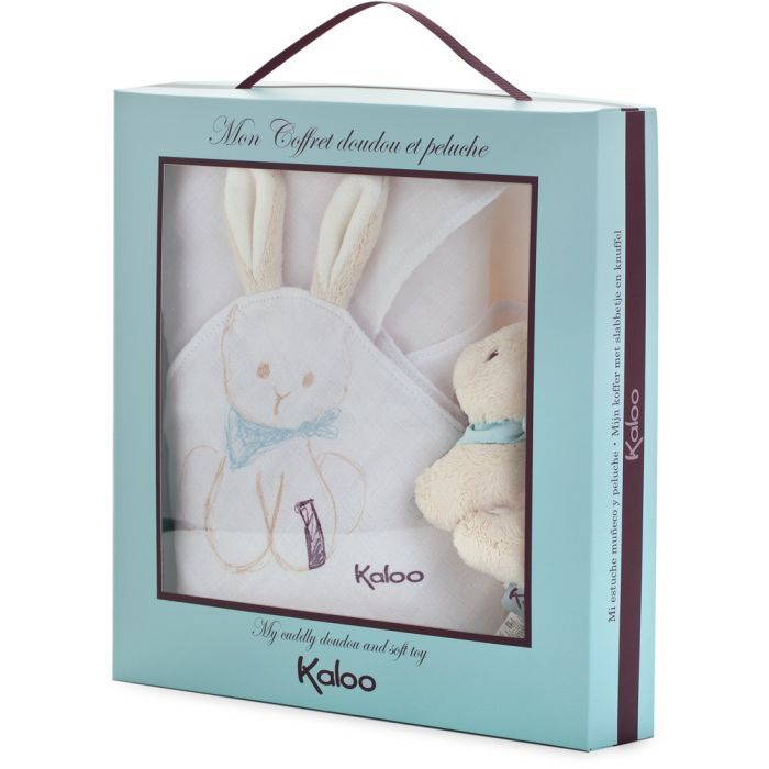 Одеяло детское Kaloo Подарочный набор Les Amis с игрушкой Кролик Фото 2