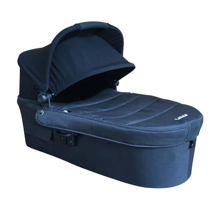 Люлька Larktale Folding-Black-w Adaptors Coast Carrycot Фото