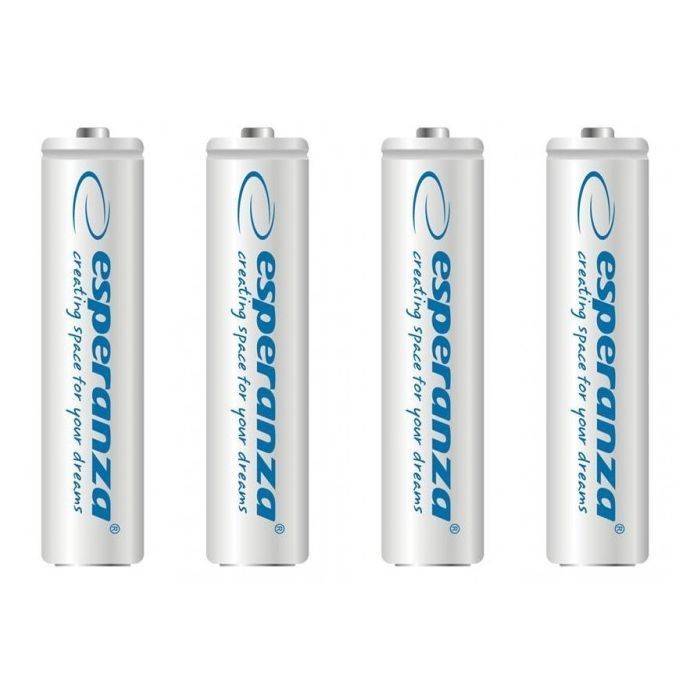 Аккумулятор Esperanza AAA 1000mAh Ni-MH * 4 white Фото