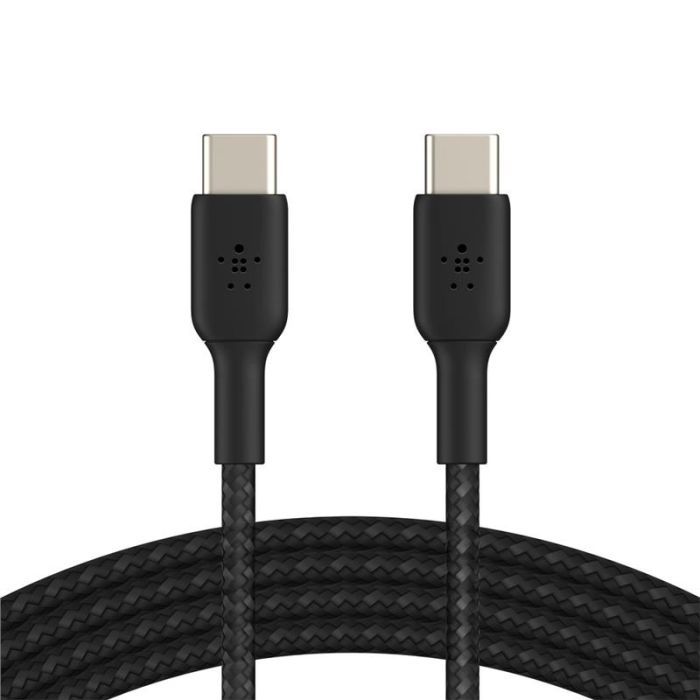 Дата кабель Belkin USB-C to USB-C 1.0m braided black Фото