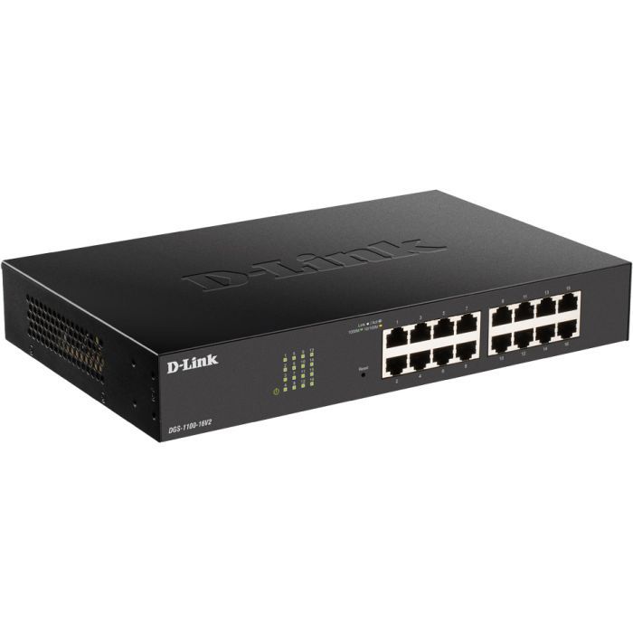 Коммутатор сетевой D-Link DGS-1100-16V2 Фото