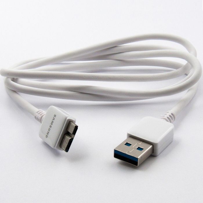 Дата кабель Dengos USB 3.0 AM to Micro B 1.0m white Фото